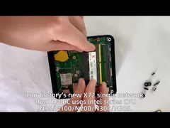 इंटेल डीडीआर4 मिनी पोर्टेबल पीसी वाईफाई कूलिंग फैन के साथ दोहरी एचडी 4K डिस्प्ले का समर्थन करता है