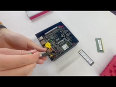 AMD Ryzen 5 4500u मिनी पीसी डुअल ईथरनेट डुअल चैनल डीडीआर4 गेमिंग के साथ