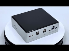 इंटेल कोर I5 4210U 2 कोर इंडस्ट्रियल पीसी डुअल लैन डुअल कॉम और फैन के साथ