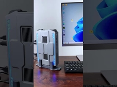 इंटेल कोर i9 12900HK मिनी पीसी पोर्टेबल गेमिंग पीसी 12GB दोहरी लैन के साथ दोहरी एचडीएमआई