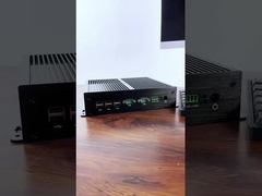 इंटेल कोर आई7-6500U प्रोसेसर चार LAN और दो COMs के साथ औद्योगिक मिनी पीसी