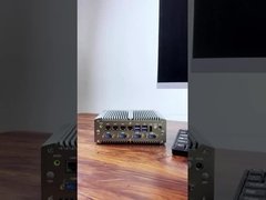 इंटेल कोर I7-10510U प्रोसेसर चार LAN और छह COMs के साथ औद्योगिक मिनी पीसी