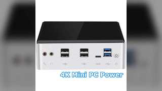 इंटेल कोर मिनी पीसी 4K एनवीएमई एसएसडी पावरहाउस