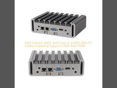 फैनलेस मिनी पीसी: सेलेरॉन J6412 i5-6200U OEM ODM