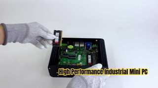 इंटेल कोर i7 8650U प्रोसेसर औद्योगिक पीसी 6 COM 2 LAN 14 GPIO के साथ