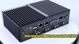 X26G इंटेल सेलेरॉन J1900 प्रोसेसर औद्योगिक पीसी 7COM 2LAN के साथ