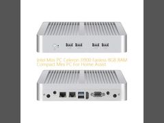 फैनलेस मिनी पीसी J1900 8GB रैम होम असिस्ट