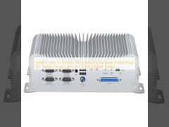 कोर i5 फैनलेस इंडस्ट्रियल पीसी डुअल LAN 6 COM