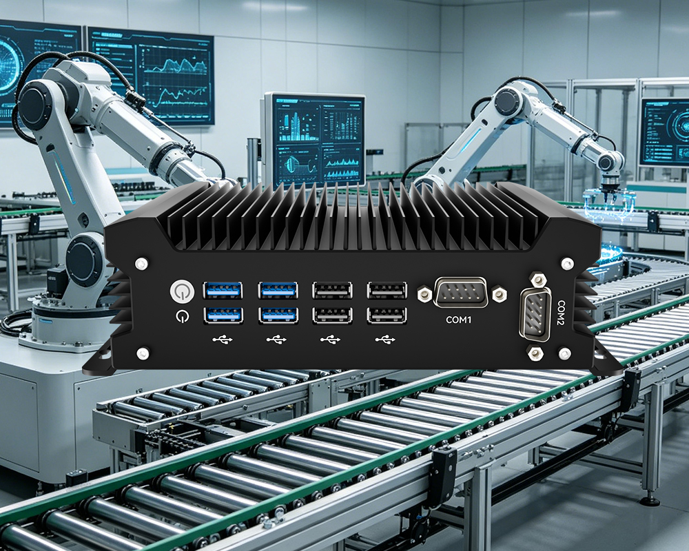 नवीनतम कंपनी ब्लॉग के बारे में Industrial Mini PC Industry Expands Rapidly: SME Digital Transformation Boosts Demand for Dual LANI Multi RS232 Hardware