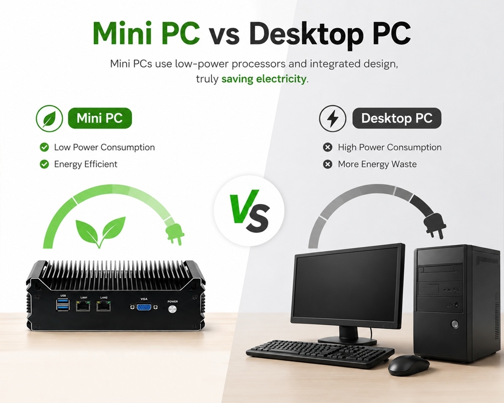 नवीनतम कंपनी ब्लॉग के बारे में Does A Mini PC Really Save Electricity A One Year Power Cost Comparison