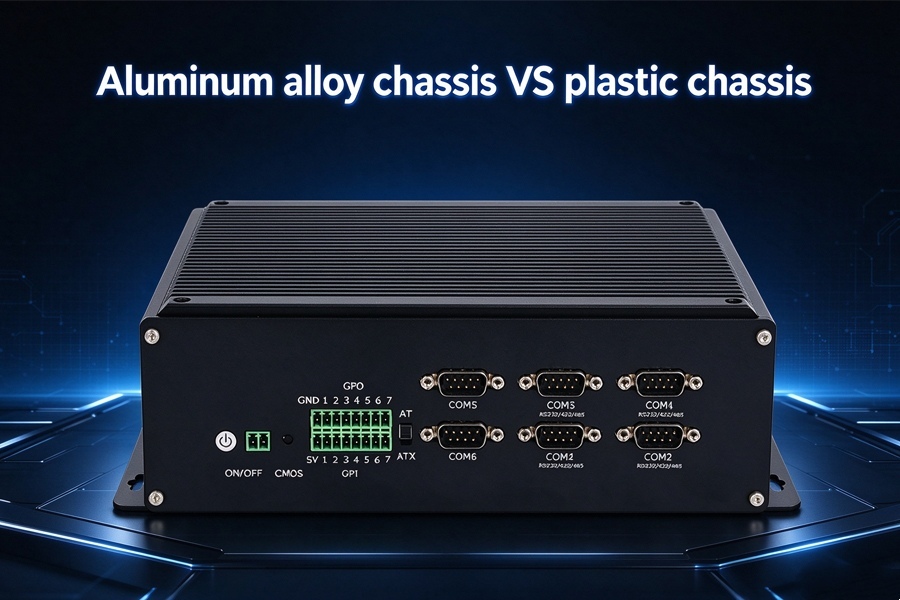 नवीनतम कंपनी ब्लॉग के बारे में Aluminum alloy chassis VS plastic chassis: Differences in heat dissipation and shielding for industrial PCs
