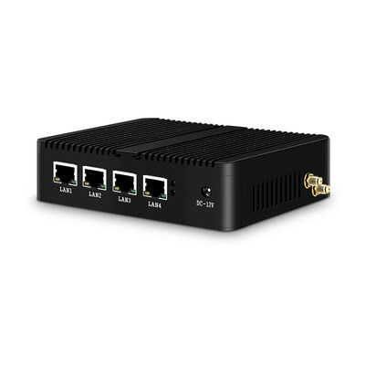 खरीदना इंटेल J1900 मिनी पीसी फ़ायरवॉल PFsense 4 गीगाबिट लैन Win10 दोहरी डिस्प्ले का समर्थन करता है ऑनलाइन निर्माण