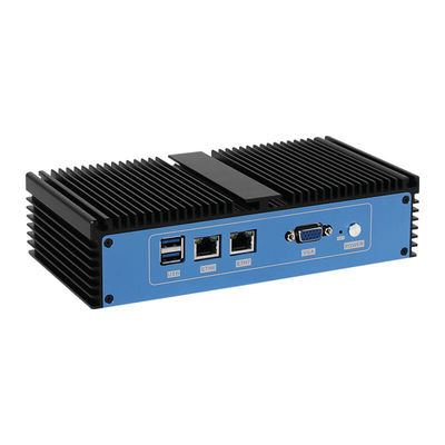 खरीदें Intel 3865U Celeron Mini PC Router With Eight Ethernet DDR4 16GB RAM Fanless Cooling online manufacture
