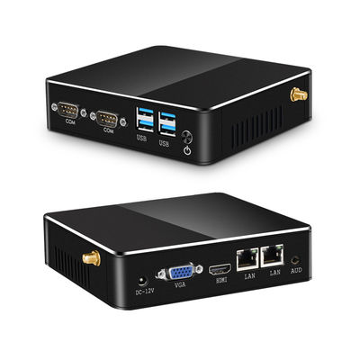 खरीदें Intel Celeron J1900 Dual LAN Industrial PC Dual COM DDR4 16GB RAM Fanless Computer online manufacture