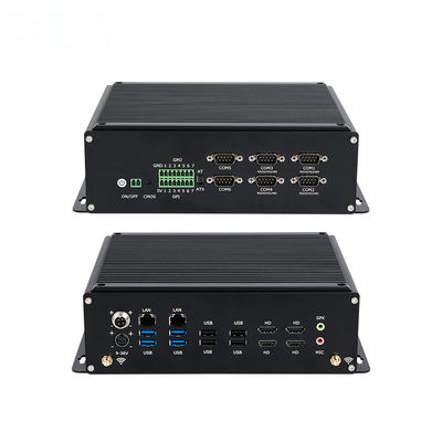 खरीदें इंटेल I7 8705G प्रोसेसर 4 USB2.0 4USB3.0 6 और 4 HDMI इंडस्ट्रियल मिनी पीसी के साथ ऑनलाइन निर्माण