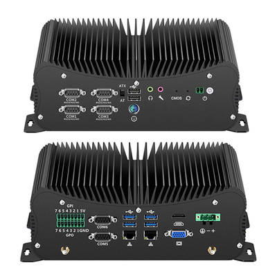 खरीदें इंटेल कोर i7 8650U प्रोसेसर औद्योगिक पीसी 6 COM 2 LAN 14 GPIO के साथ ऑनलाइन निर्माण