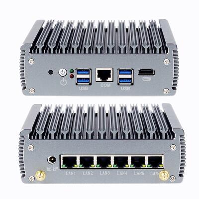 खरीदें इंटेल कोर i7 1185G7 प्रोसेसर सॉफ्ट राउटर 6 LAN 4 USB3.1 के साथ ऑनलाइन निर्माण