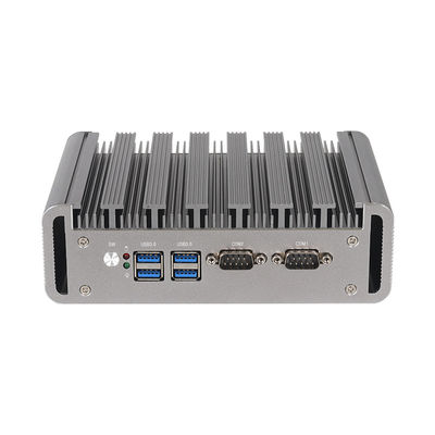 इंटेल कोर I5-6200U दोहरी RS232 COM दोहरी लैन DDR4 के साथ प्रशंसक रहित मिनी औद्योगिक पीसी