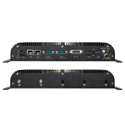 इंटेल कोर I5 1155G7 4 कोर 8 थ्रेड फैनलेस इंडस्ट्रियल पीसी 6COM वाईफाई और GPIO के साथ