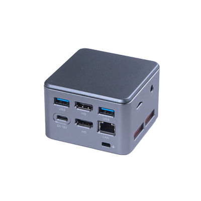 इंटेल सेलेरोन N5105 मिनी पीसी पोर्टेबल गेम पीसी LPDDR4x 16GB सिंगल लैन डुअल एचडीएमआई के साथ