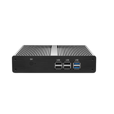 इंटेल सेलेरोन प्रोसेसर मिनी कंप्यूटर ब्लैक चेसिस के साथ DDR3 8GB रैम होम के लिए