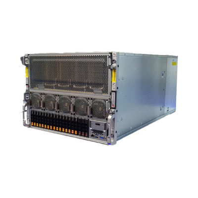 सुपरसर्वर सुपरमाइक्रो SYS-821GE-TNHR 8 NVIDIA H100 GPU एयर कूल्ड AI सर्वर