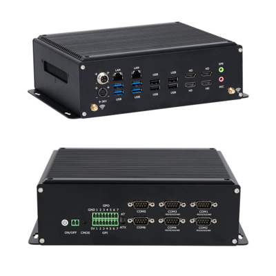 इंटेल कोर i5-14450HX इंडस्ट्रियल मिनी पीसी डुअल ईथरनेट के साथ 4 COMs DDR5 64GB रैम