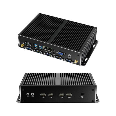 इंटेल कोर I5-8257U प्रोसेसर दोहरी LAN और छह COMs के साथ औद्योगिक पीसी